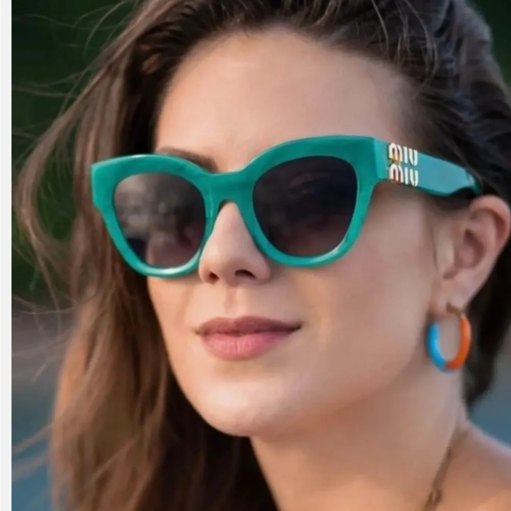 RARE Brand New 2025 Miu-Miu Women Sunglasses MU 01YS 15H-09S Authentic Italy
